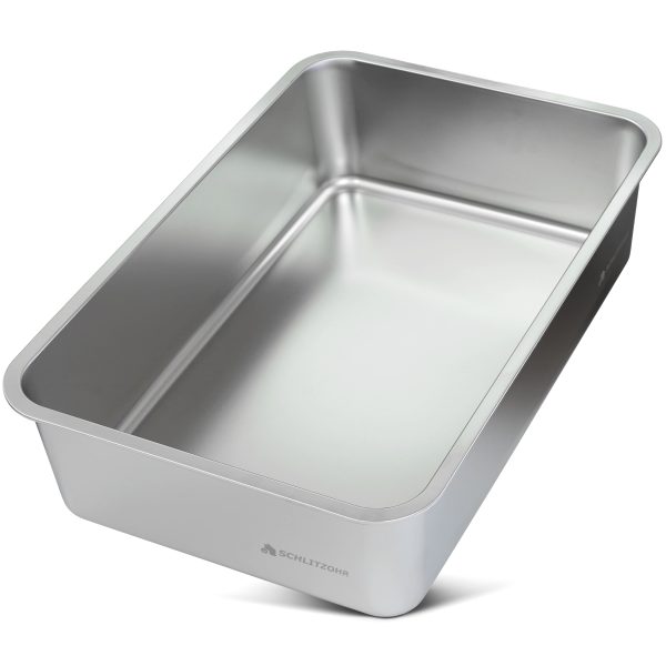 Edelstahl Katzentoilette Lotte - XXL Katzenklo Angebot