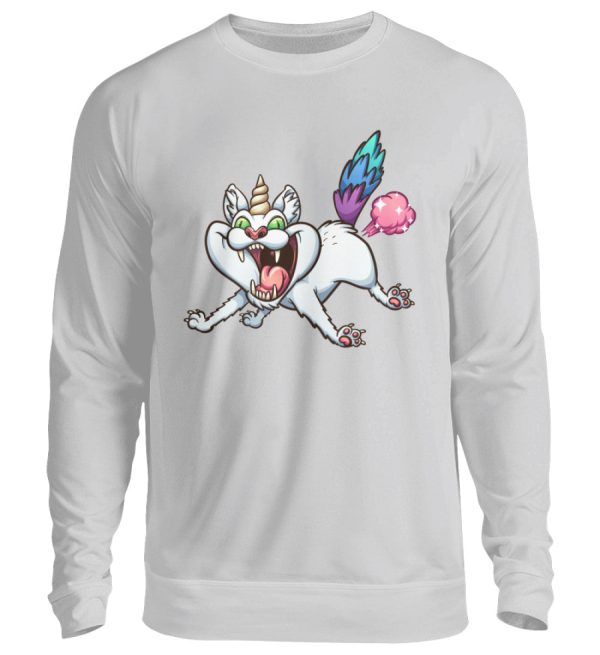 Pupsende Einhornkatze  - Unisex Pullover Zu verkaufen – Bild 4