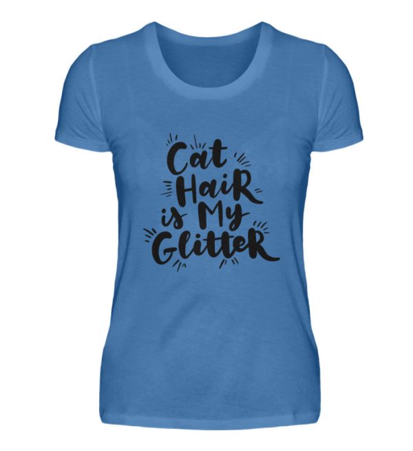 Cat hair is my glitter  - Damen Premiumshirt Schn?ppchen – Bild 4