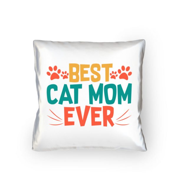 Best cat mom ever bunt  - Kopfkissen 40x40cm Zu verkaufen
