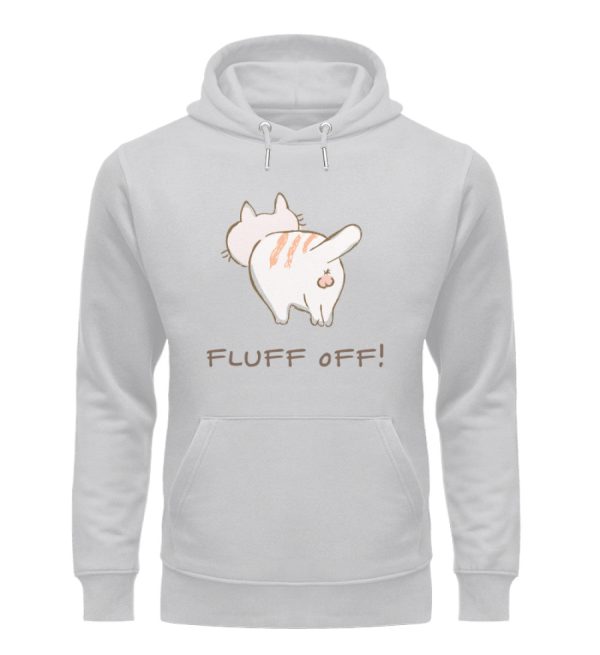 Fluff off!  - Unisex Organic Hoodie Rabatt – Bild 5