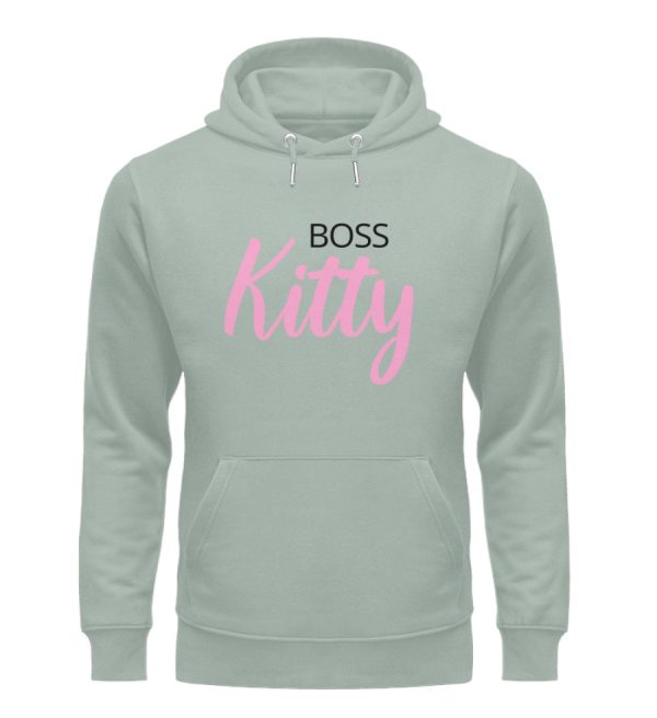 Boss Kitty  - Unisex Organic Hoodie Online – Bild 4
