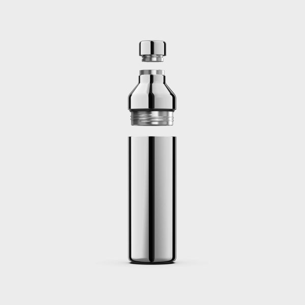 Hybrid Bottle - Recycled Stainless Steel, Polished Online-Verkauf – Bild 2