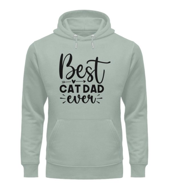 Best cat dad ever  - Unisex Organic Hoodie Mode – Bild 3