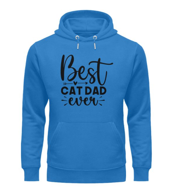 Best cat dad ever  - Unisex Organic Hoodie Mode – Bild 5