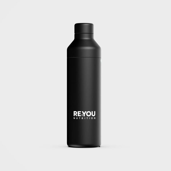 RE:YOU Hybrid Bottle - Recycled Stainless Steel, Black Zu verkaufen – Bild 2
