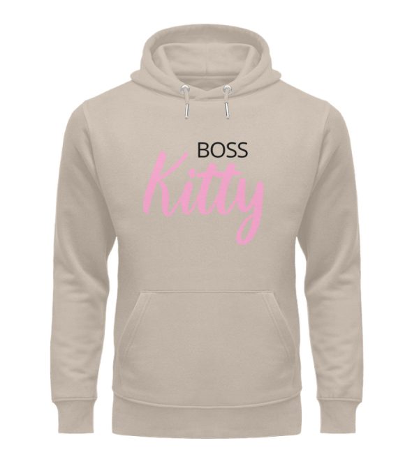 Boss Kitty  - Unisex Organic Hoodie Online – Bild 3