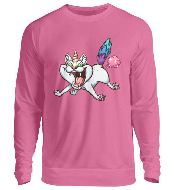 Pupsende Einhornkatze  - Unisex Pullover Zu verkaufen