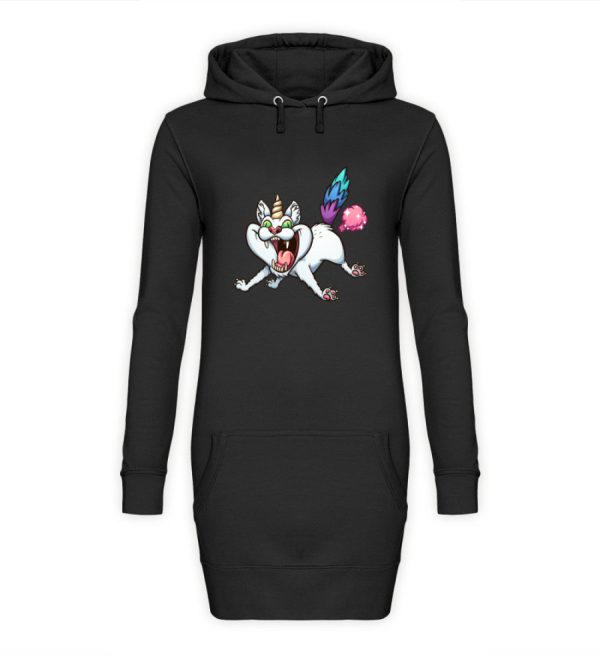 Pupsende Einhornkatze  - Damen Hoodie-Kleid Verkauf