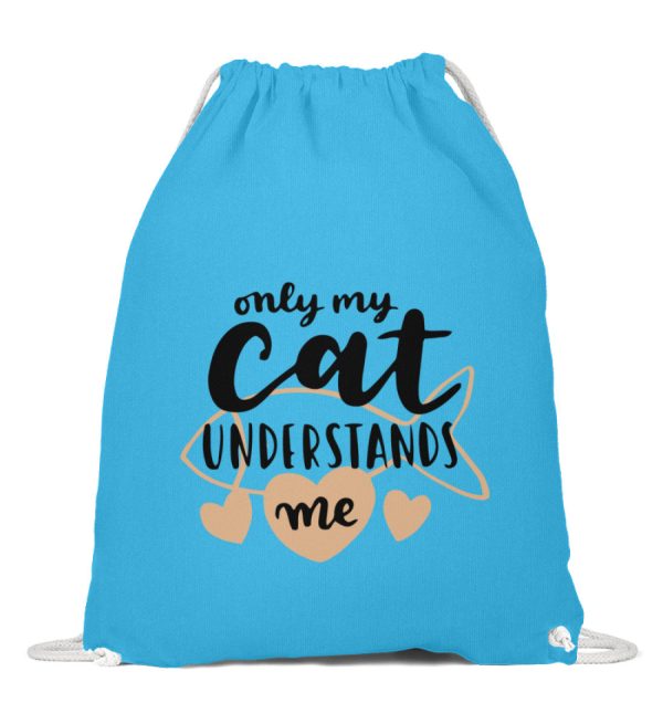 Only my cat understands me  - Baumwoll Gymsac Rabatt – Bild 5