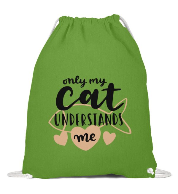 Only my cat understands me  - Baumwoll Gymsac Rabatt – Bild 3