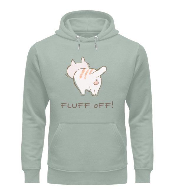 Fluff off!  - Unisex Organic Hoodie Rabatt – Bild 2