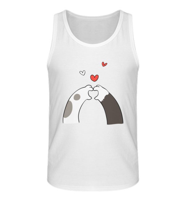 Katzenpfoten mit Herzen - Stanley Specter Herren Tanktop ST ST Angebot – Bild 3