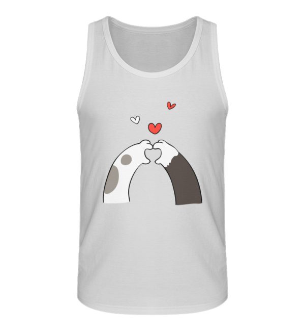 Katzenpfoten mit Herzen - Stanley Specter Herren Tanktop ST ST Angebot – Bild 4