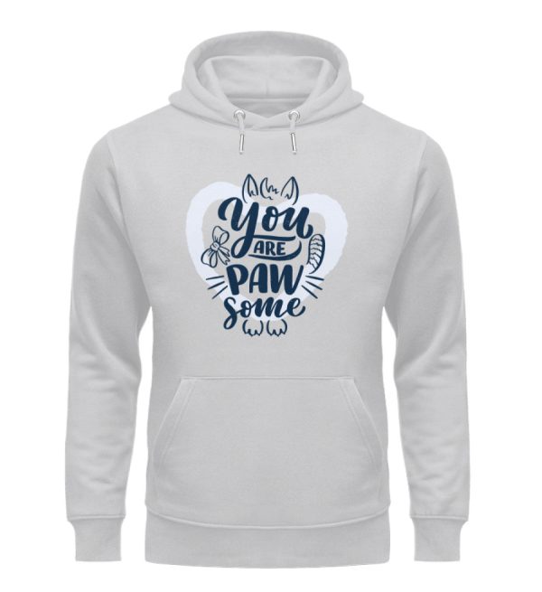 You are pawsome  - Unisex Organic Hoodie Online-Schn?ppchen