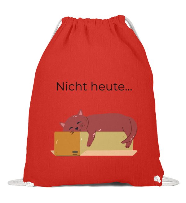 Nicht heute...  - Baumwoll Gymsac Verkauf – Bild 4