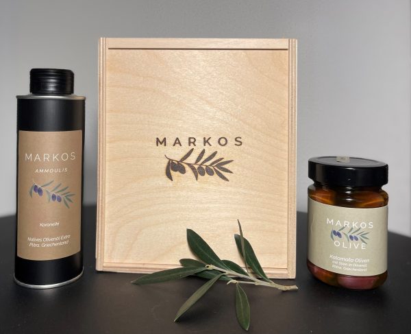 MARKOS OLIVE Geschenkbox Verkauf