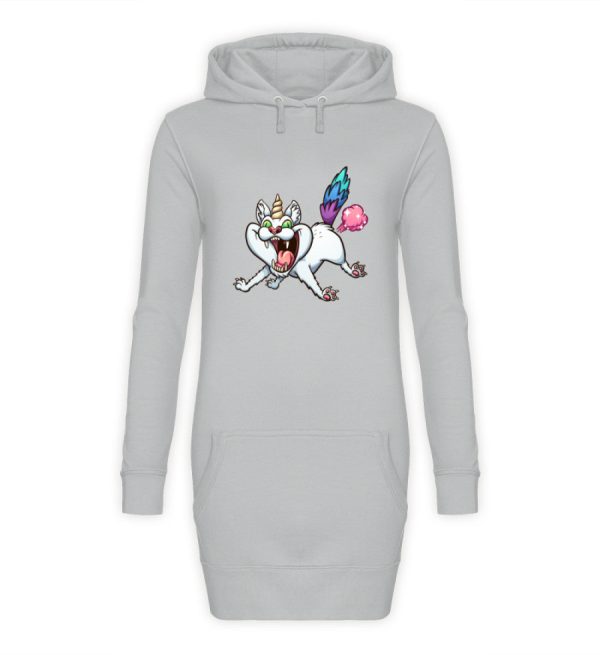 Pupsende Einhornkatze  - Damen Hoodie-Kleid Verkauf – Bild 2