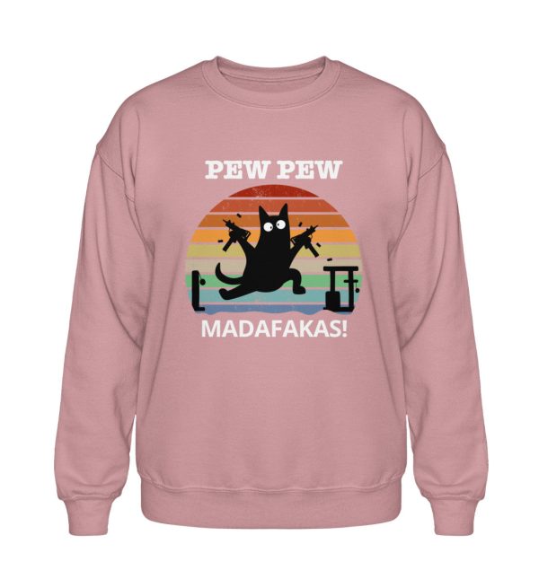 Pew Pew Madafakas! (weiße Schrift) Heavy Blend Sweatshirt Online-Verkauf – Bild 3