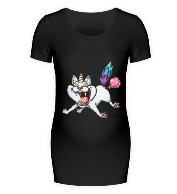 Pupsende Einhornkatze  - Schwangerschafts Shirt Verkauf
