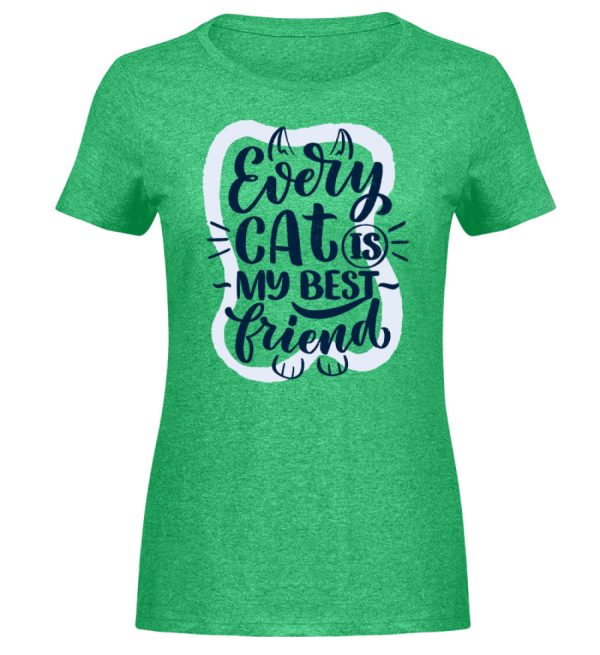 Every cat is my best friend  - Damen Melange Shirt Zu verkaufen – Bild 4