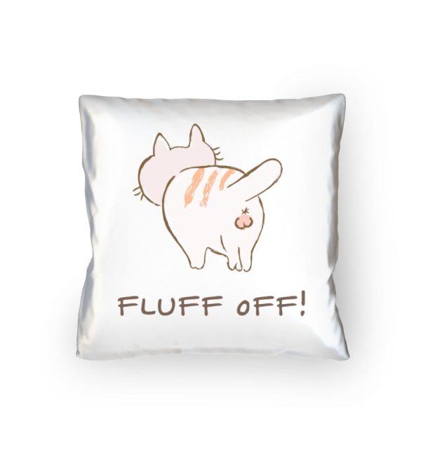 Fluff off!  - Kopfkissen 40x40cm Im Angebot