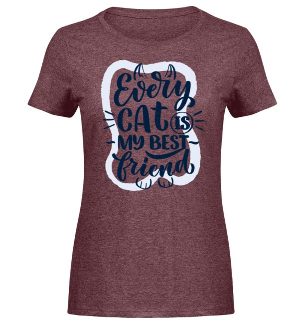 Every cat is my best friend  - Damen Melange Shirt Zu verkaufen – Bild 5