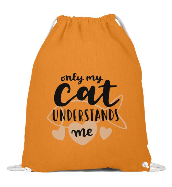 Only my cat understands me  - Baumwoll Gymsac Rabatt – Bild 2