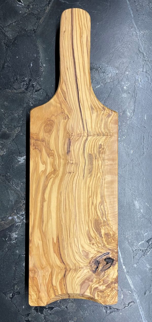 Olivenholz-Schneidebrett 345 Im Angebot – Bild 2