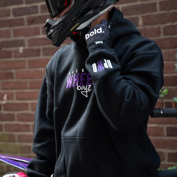 BPWB Purple Perpetuum Hoodie (oversize fit) Mode – Bild 2