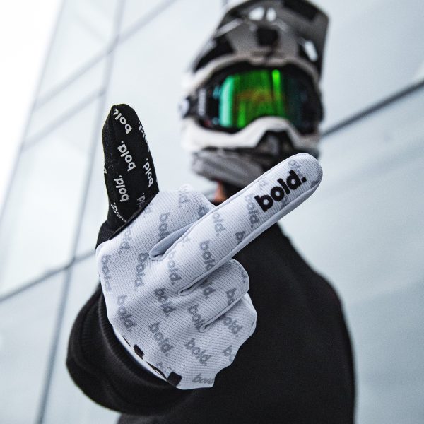 bold. AIRFORCE MX GLOVES - White Edition Rabatt