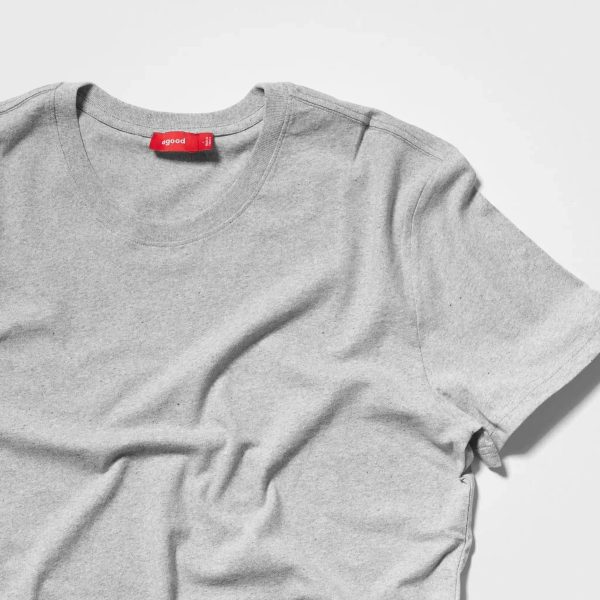 5 Pack | Women’s T-Shirts, Recycled Cotton, Heather Grey Jetzt online – Bild 5