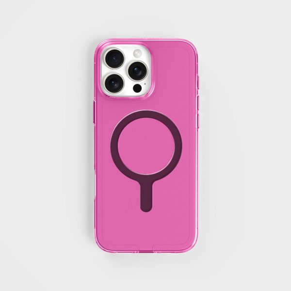 Tinted-Pink Clear Phone Case with Black MagSafe & FREE Cable | CLRPRTCT™ Im Angebot – Bild 4