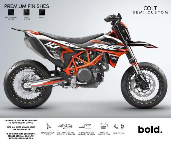 COLT - KTM SMC 690 Graphics kit Verkauf