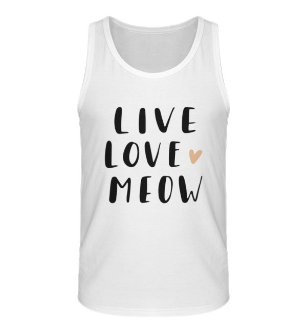 Live Love Meow - Stanley Specter Herren Tanktop ST ST Im Angebot – Bild 2