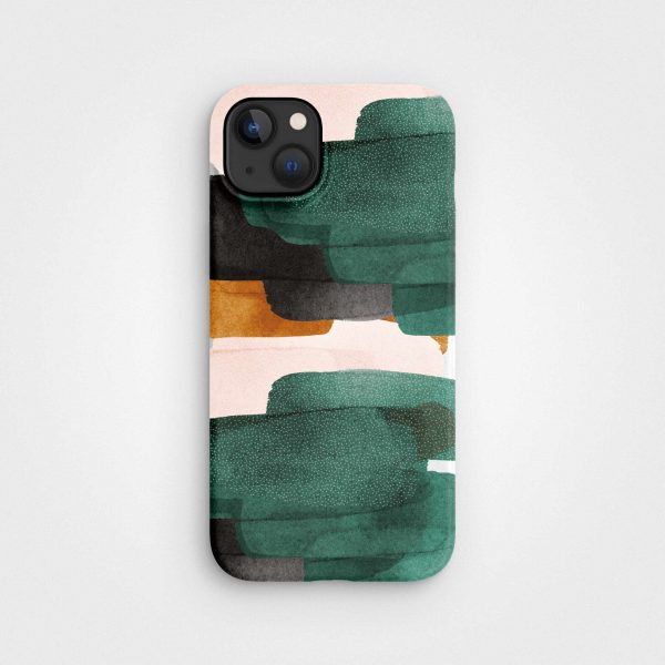 Plant-based phone case - 2m Drop Protection | Teal Blush - PLNTPRTCT™ Online