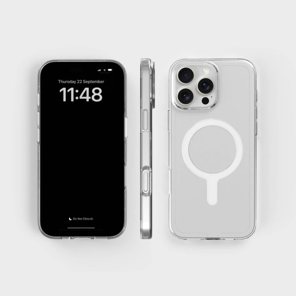 Circular Clear Phone Case with White MagSafe & FREE Cable | CLRPRTCT™ Rabatt – Bild 5