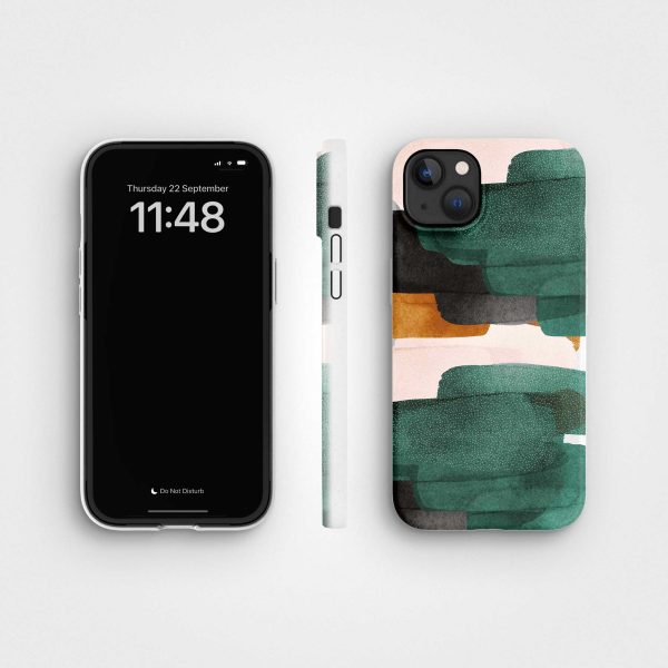 Plant-based phone case - 2m Drop Protection | Teal Blush - PLNTPRTCT™ Online – Bild 2