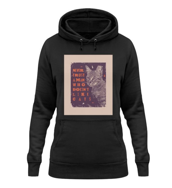 Never trust a man  - Damen Hoodie Online
