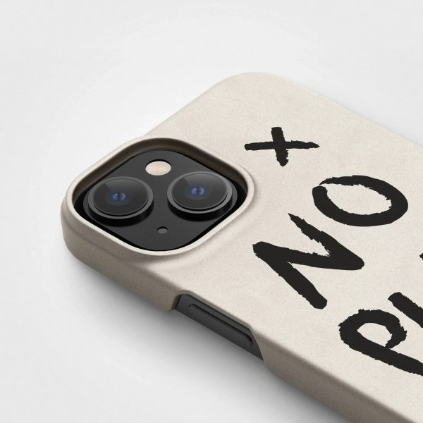 Plant-based phone case, no plastic, black | Vanilla white Mode – Bild 3