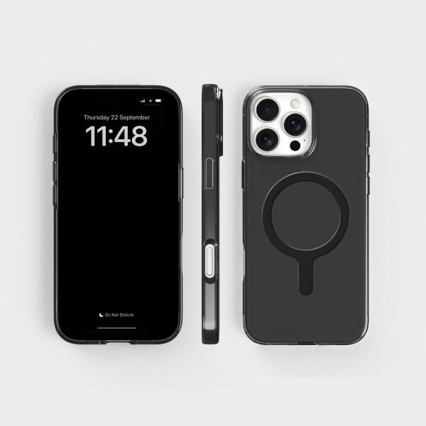 Tinted-Obsidian Black Clear Phone Case with Black MagSafe & FREE Cable | CLRPRTCT™ Schn?ppchen – Bild 5