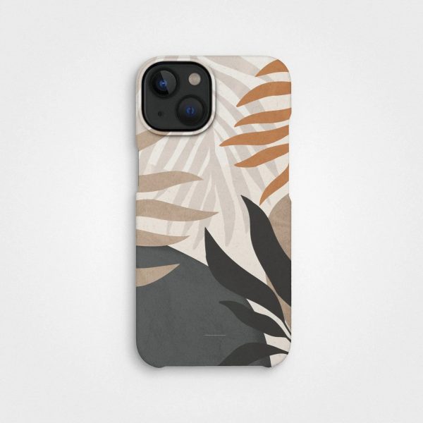 Plant-based cell phone case | Tropical Beige Rabatt