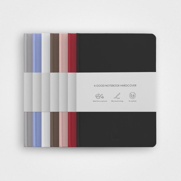 7 Pack Stone Paper Notebook Set︱A5 Hardcover, Multicolour Online-Verkauf