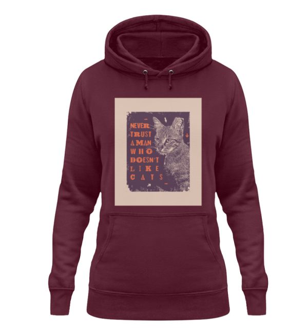 Never trust a man  - Damen Hoodie Online – Bild 2