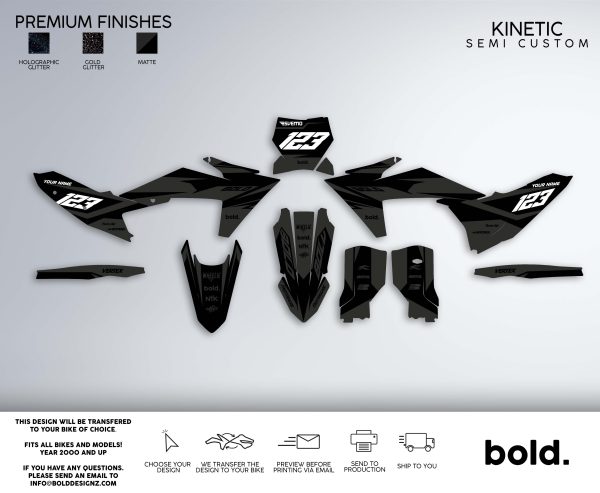 KINETIC - MX Graphics kit Rabatt – Bild 2