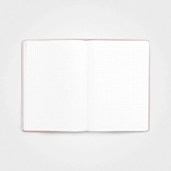 Stone paper notebook - A5 Hardcover, Christian Beijer | Girl with a scarf, dusty pink Rabatt – Bild 4