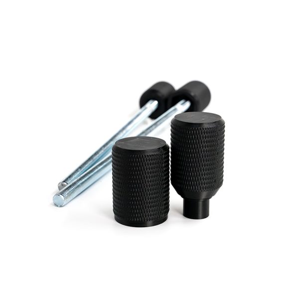Supermoto Axle Sliders (Crash Pegs, Easy to Install) Zu verkaufen