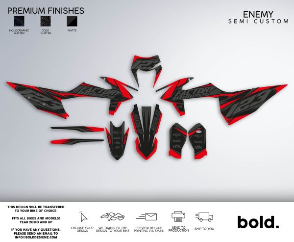 ENEMY - Graphics kit Online-Schn?ppchen – Bild 2