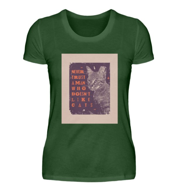 Never trust a man  - Damen Premiumshirt Im Angebot – Bild 5