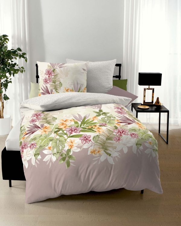Kaeppel Mako Satin Wende Bettwäsche Leo Orchid Angebot – Bild 3